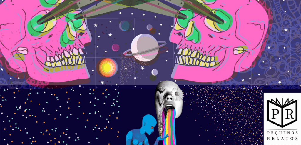 ¡Oh! Mira, padre, una hembra Om y su bebé. ¿Está&nbsp;muerta?